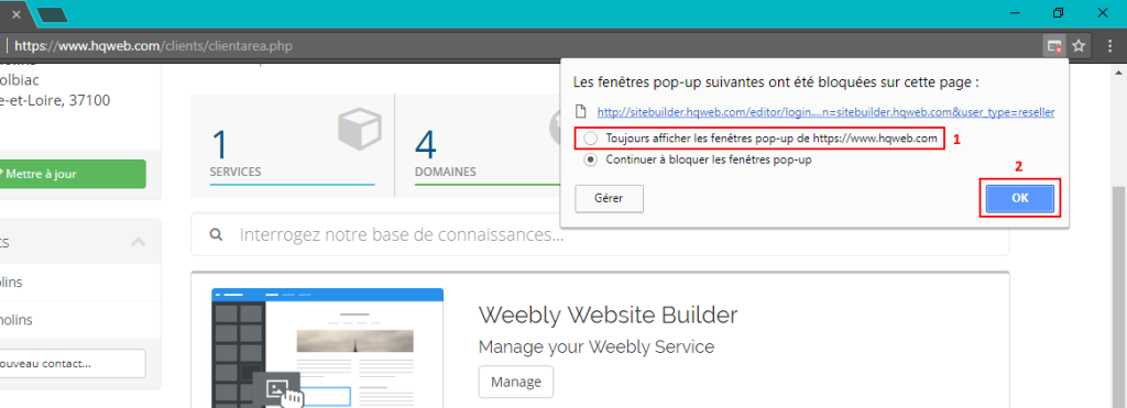 Chrome et WordPress : bloquer ou autoriser les pop-up ?