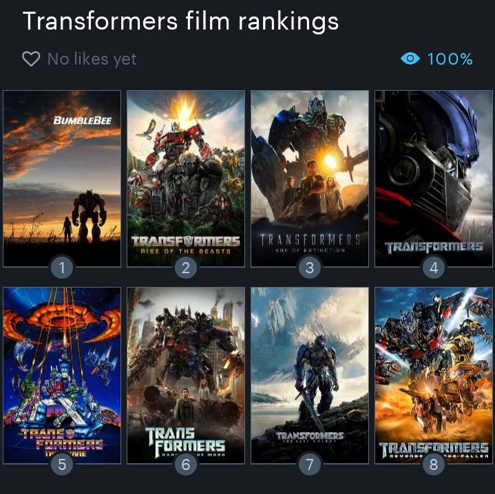 Dans quel ordre regarder Transformers pour comprendre toute la chronologie des films